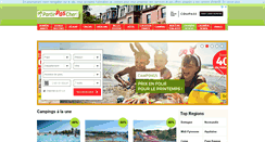 Desktop Screenshot of camping.partirpascher.com