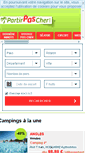 Mobile Screenshot of camping.partirpascher.com